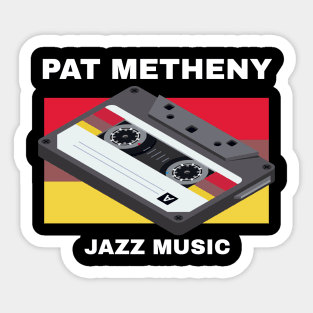 Pat Metheny / Jazz Music Sticker